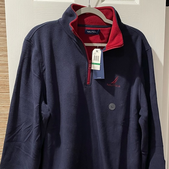 Nautical Men’s Zip Pullover - Picture 3 of 3